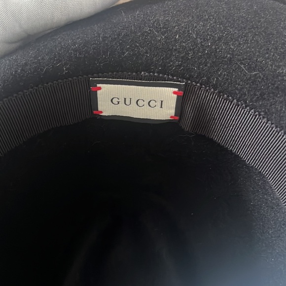 Gucci Rabbit Felt Fedora size 57 - Picture 8 of 15